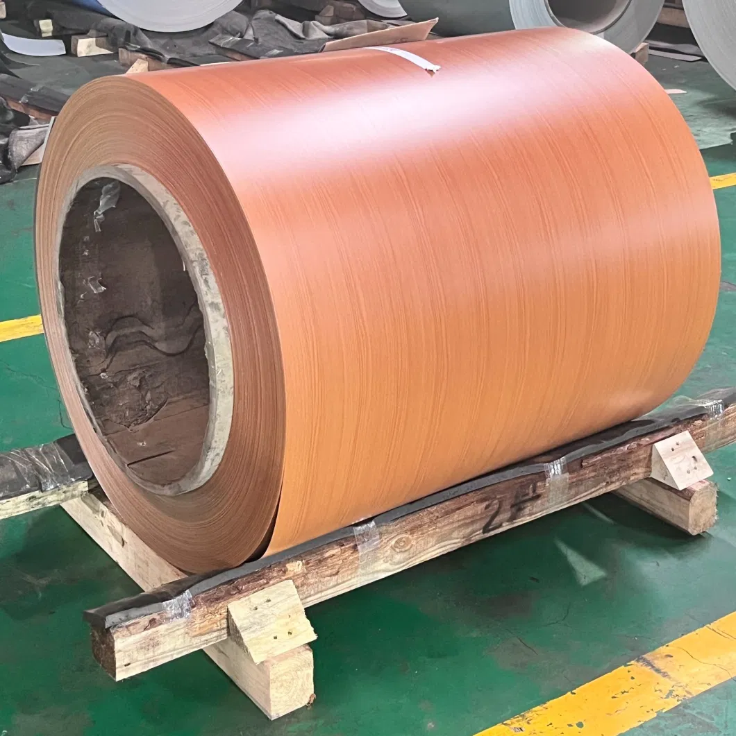 Coatting PE/Wood Coated Aluminum Coil 1100/1060/3003/3105/3104/3005